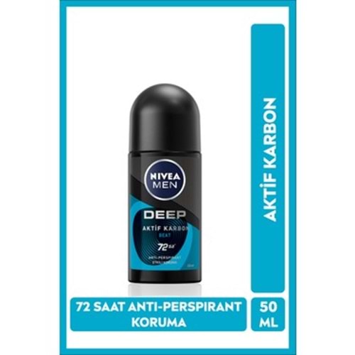 NIVEA MEN DEEP BEAT ROLL-ON 50 ML