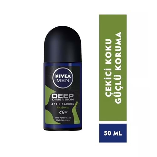 NIVEA MEN DEEP DIMENSION AMAZONIA ROLL-ON 50 ML