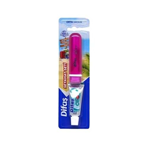 DİFAŞ SEYAHAT SETİ 15 ML MACUN+FIRÇA ORTA