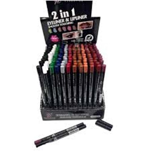 RONASSI 2in1 EYELINER & LIPLINER 104