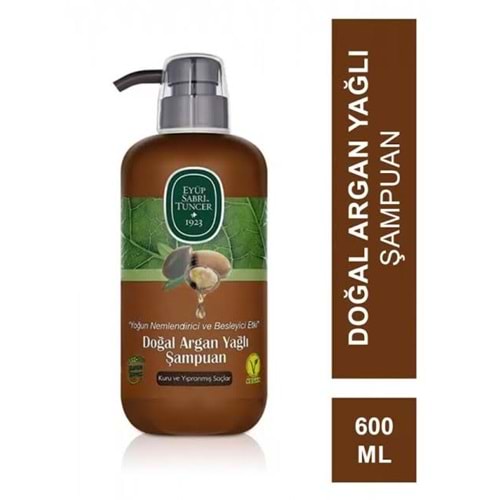 EST DOĞAL ARGAN YAĞLI ŞAMPUAN 600 ML