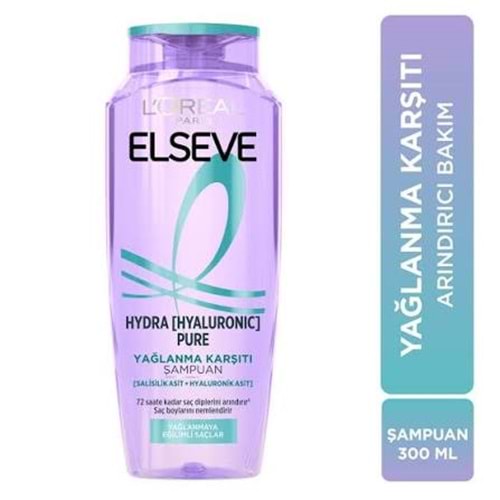 LOREAL ELSEVE HYALURON PURE ŞAMPUAN 300 ML