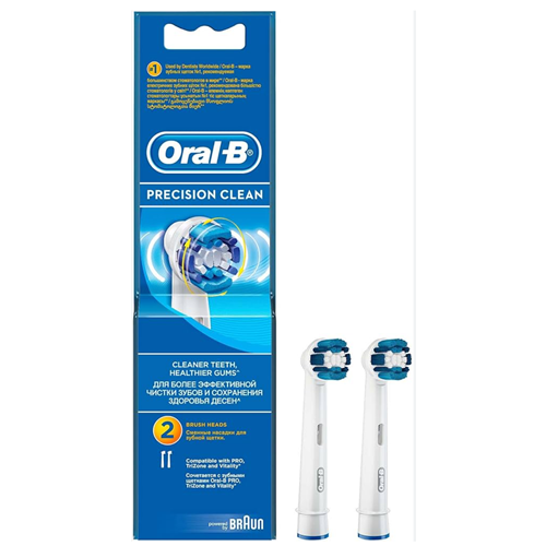 ORAL-B 3D DİŞ FIRÇASI BAŞLIK PRECISION CLEAN 2 ADET