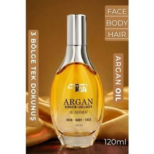 SOFTTO PLUS HAİR BODY FACE ARGAN YAĞI 120 ML