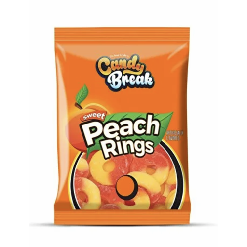CANDY BREAK PEACH RİNGS ŞEFTALİ 113G
