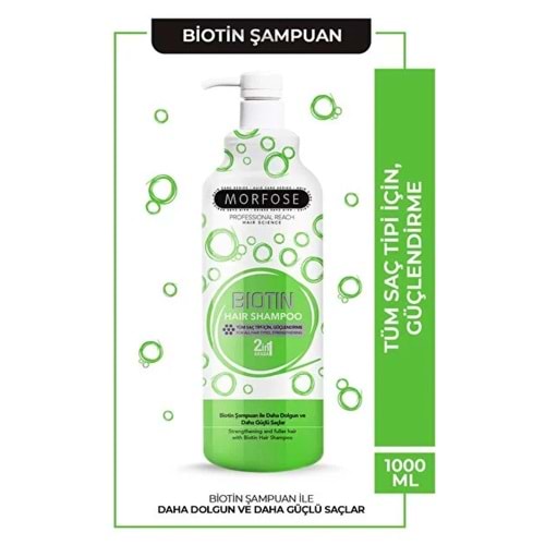 MORFOSE SAÇ ŞAMPUANI BİYOTİN 1000 ML