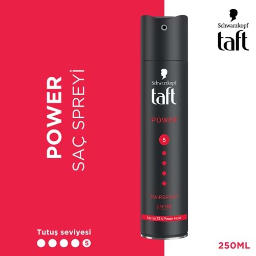 TAFT POWER SAÇ SPREYİ KAŞMİR YUMUŞAKLIĞI 250 ML