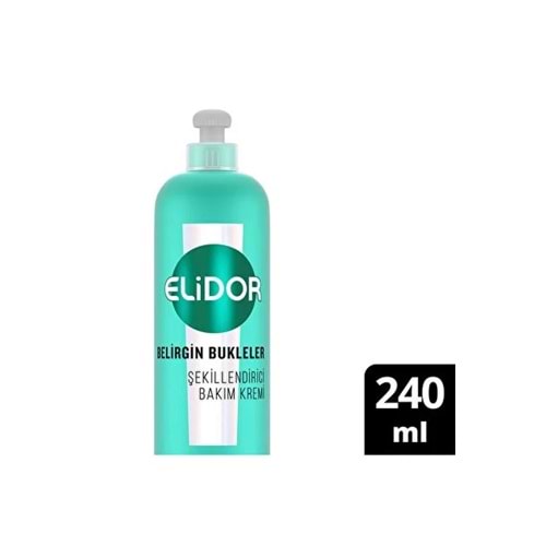 ELİDOR 7/24 BELİRGİN BUKLELER ŞEKİLLENDİRİCİ BAKIM KREMİ 240 ML