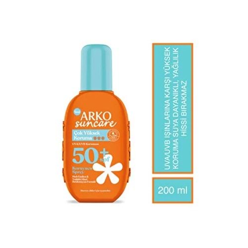 ARKO SUNCARE KORUYUCU YÜZ KREMİ 50SPF 50 ML