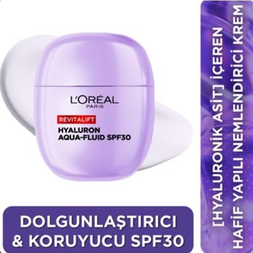 LOREAL SKIN DOLGUNLAŞTIRICI HAFİF YAPILI KREM SPF30 40 ML