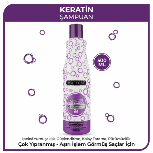 MORFOSE SAÇ ŞAMPUANI KERATİN 500 ML