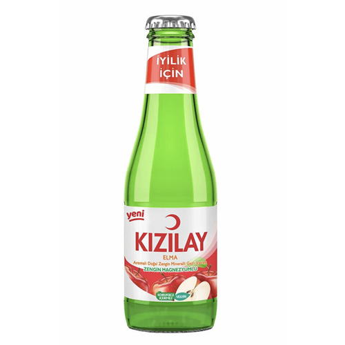 KIZILAY ELMA AROMALI MİNERALLİ İÇECEK 200 ML