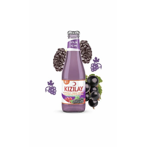 KIZILAY KARADUT & FRENK ÜZÜMÜ AROMALI MİNERALLİ İÇECEK 200 ML