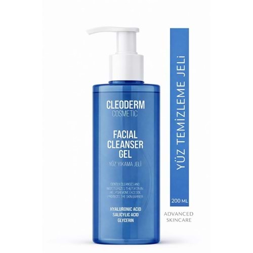 CLEODERM COSMETIC FACIAL CLEANSER GEL 200 ML