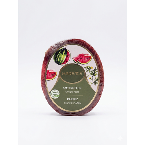 HAREMS KARPUZ SÜNGERLİ SABUN 120 GR