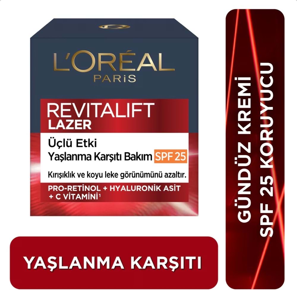 LOREAL SKIN REVITALIFT LASER 40+LEKE KREMİ