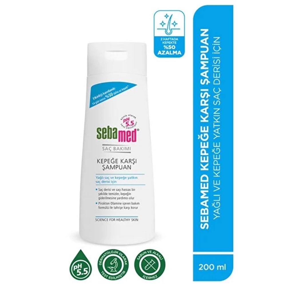 SEBAMED KEPEĞE KARŞI ŞAMPUAN 200 ML
