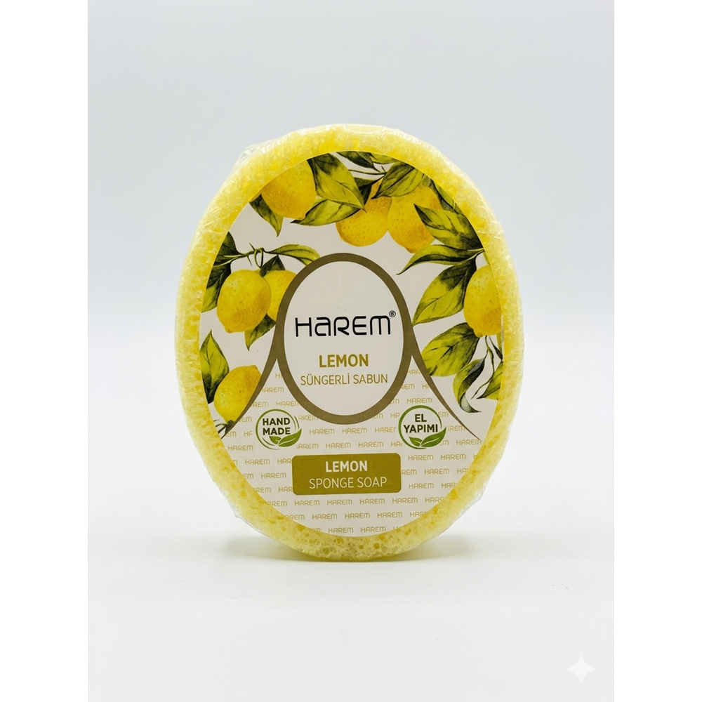 HAREMS LİMON SÜNGERLİ SABUN 125 GR