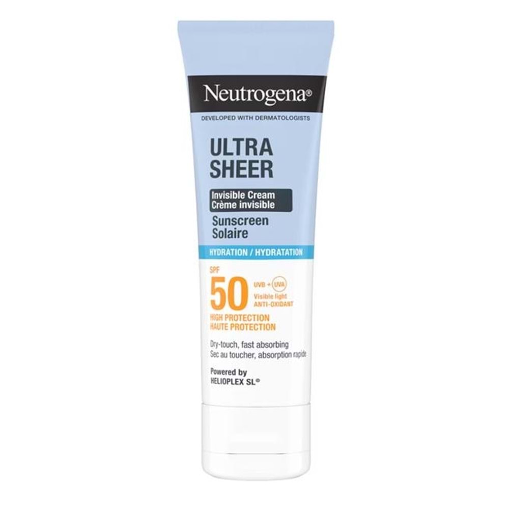 NEUTROGENA ULTRA SHEER HYDRATION SPF 50 NEMLENDİRİCİ KREM 50 ML